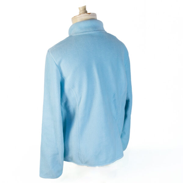 Fleece - Ice Blue with Two Sitting Dogs - Image 5